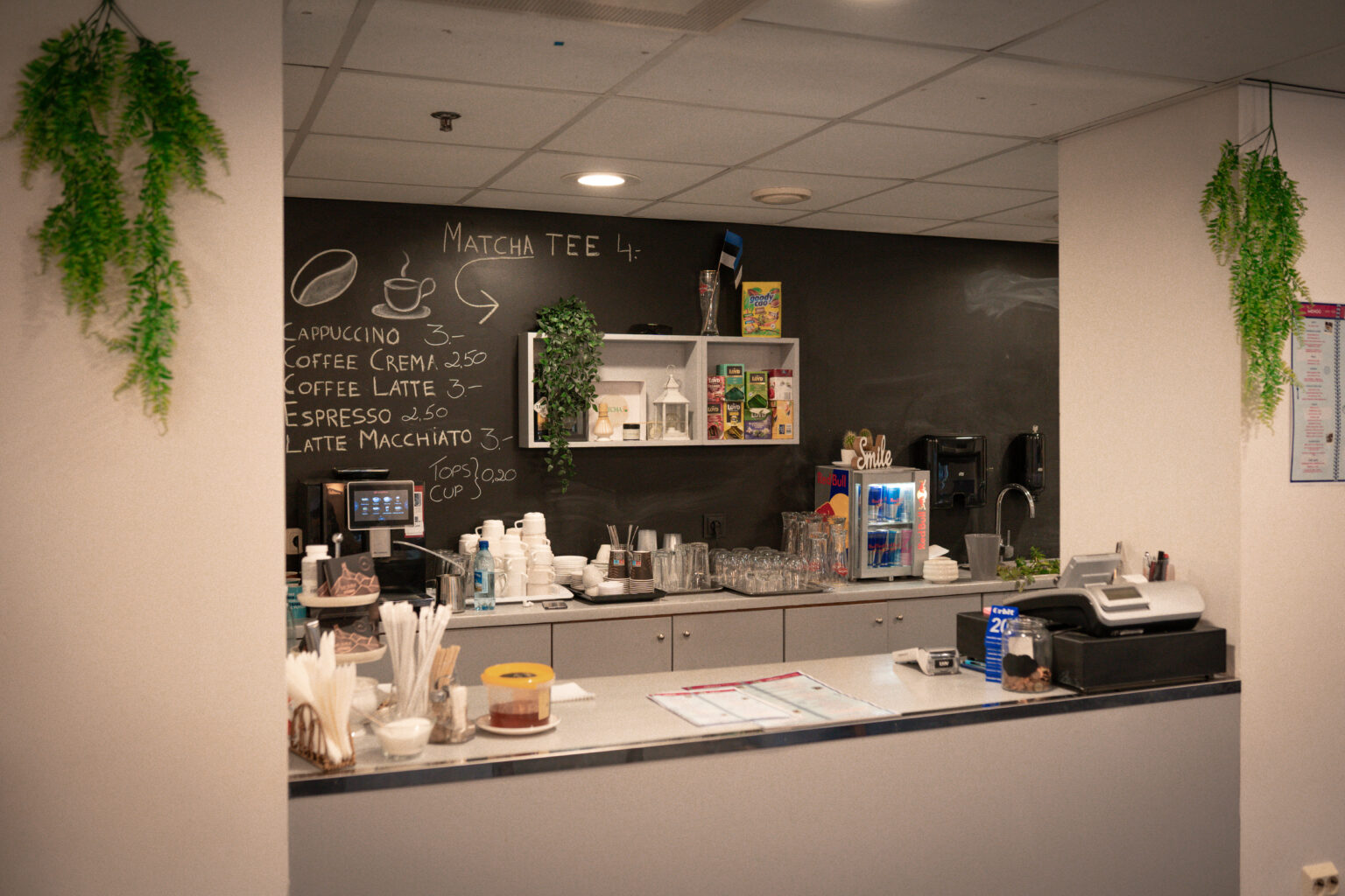 Letiala ja tahvel Herne Kohvikus